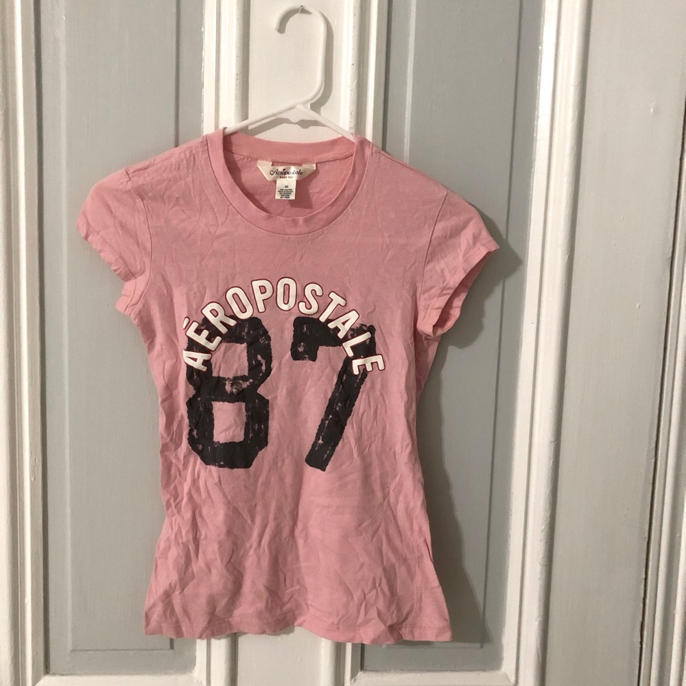 Baby pink Aeropostale shirt size xsmall